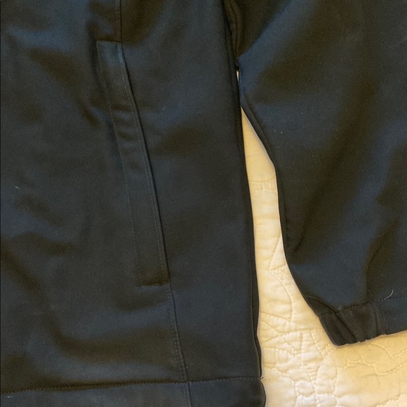 Columbia Soft Shell Fleece Lined Black Jacket | Men’s Small - Picture 4 of 8